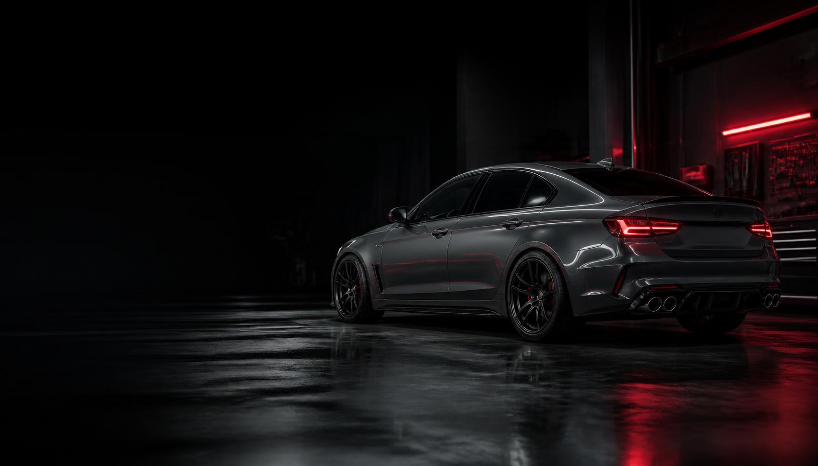 Premium VAG Group performance car in the BUDARA PERFORMANCE workshop